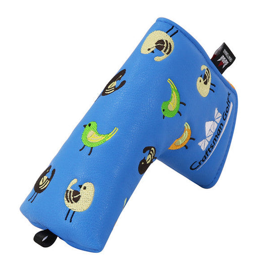 Birdies Leather Blade Putter Headcover - CraftsmanGolf